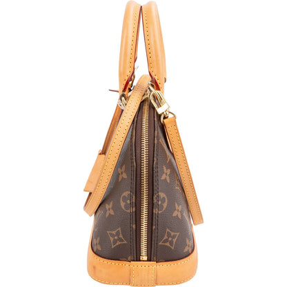 Louis Vuitton Monogram Canvas Alma BB Handbag