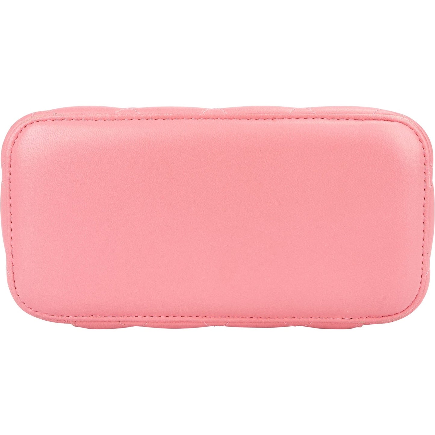 Chanel Quilted Lambskin CC Mini Vanity Case Chain Crossbody Bag
