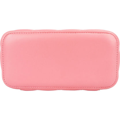 Chanel Quilted Lambskin CC Mini Vanity Case Chain Crossbody Bag