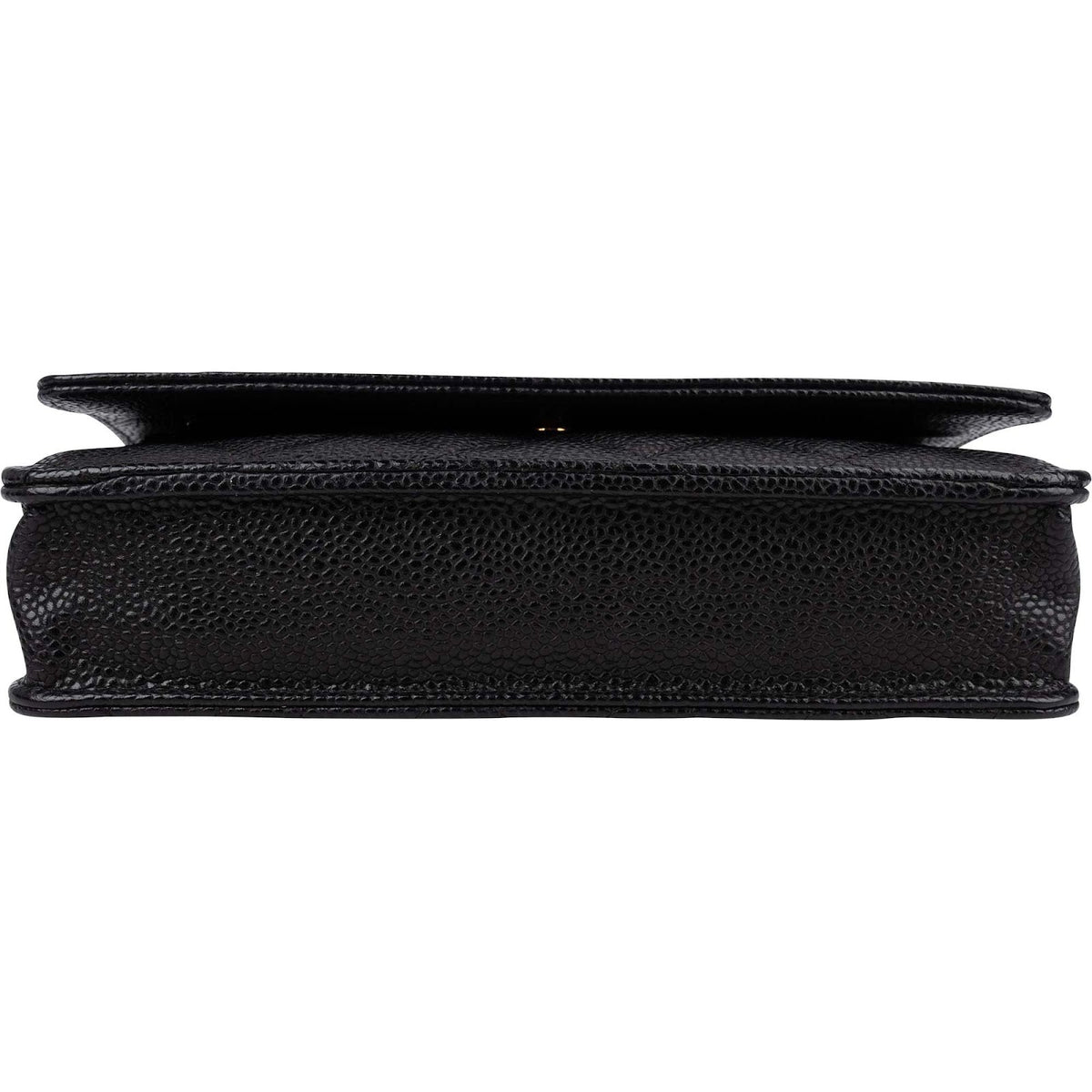 Chanel Quilted Caviar Leather CC Wallet On Chain Crossbody Bag