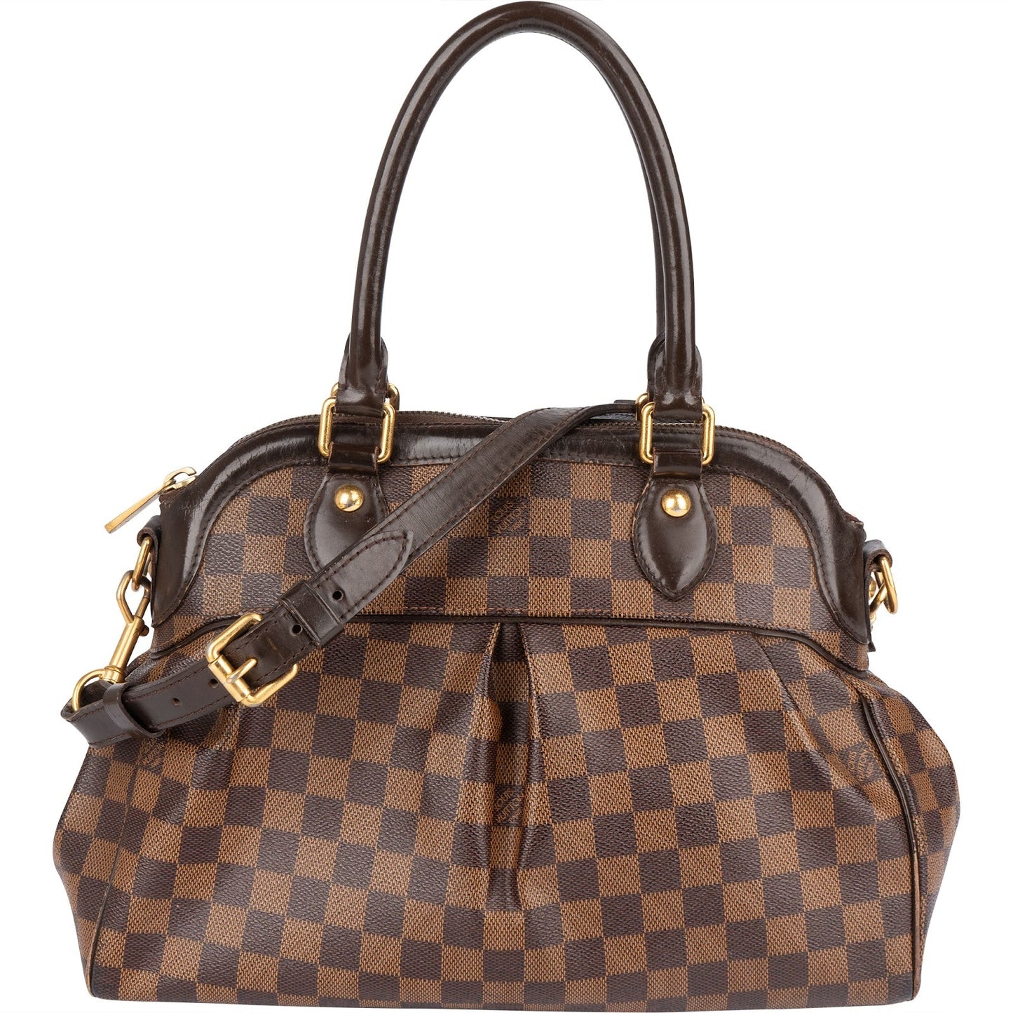 Louis Vuitton Monogram Damier Ebene Canvas Trevi PM Handbag