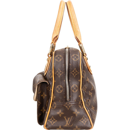 Louis Vuitton Monogram Canvas Manhattan PM Handbag