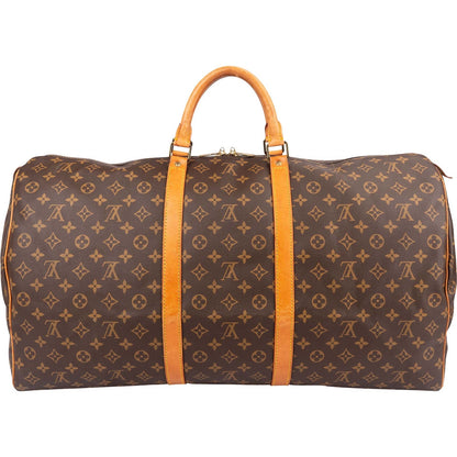 Louis Vuitton Monogram Canvas Keepall 60 Travel Bag