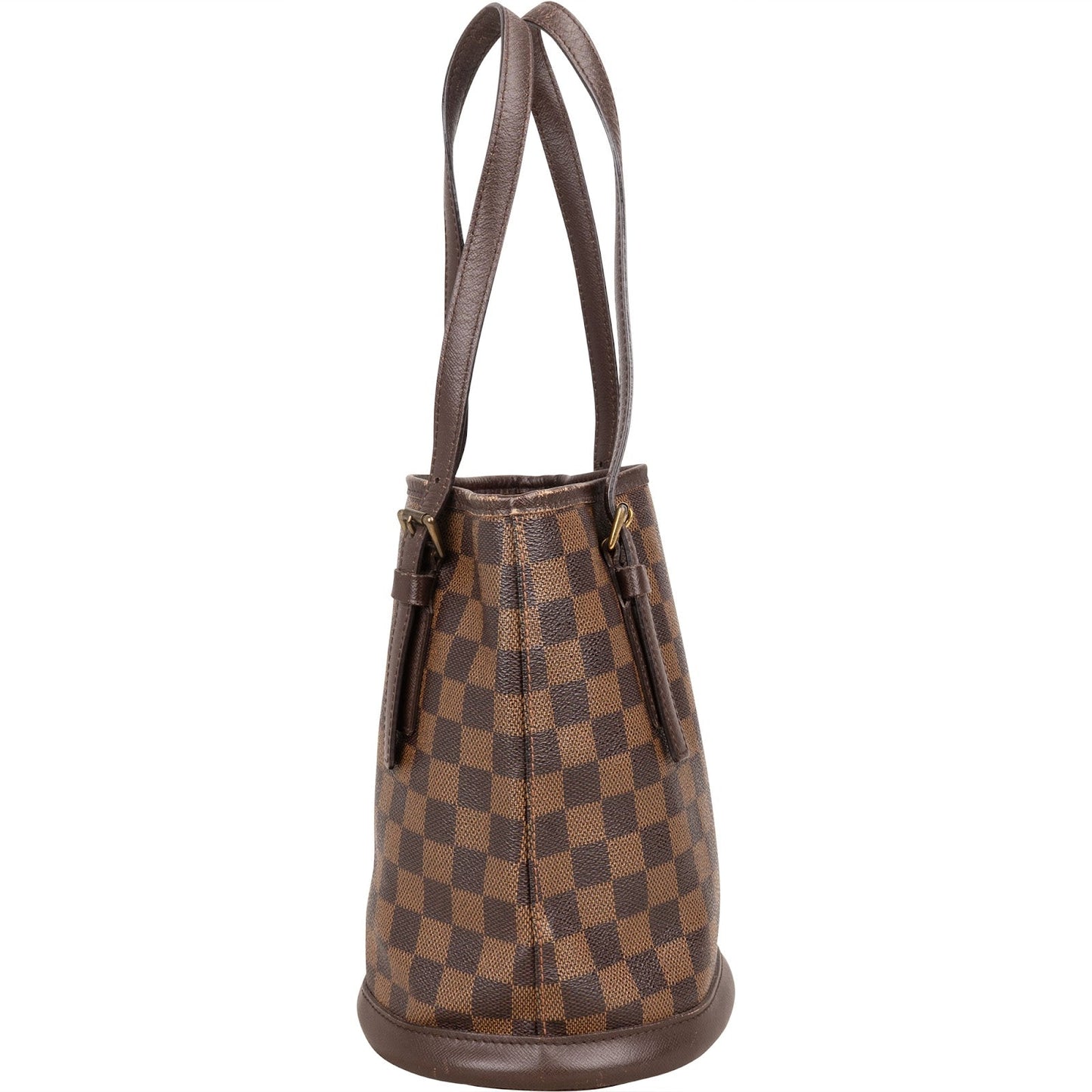 Louis Vuitton Monogram Damier Ebene Bucket PM Shoulder Bag