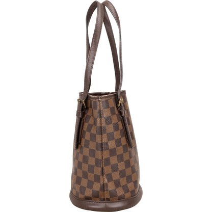 Louis Vuitton Monogram Damier Ebene Bucket PM Shoulder Bag