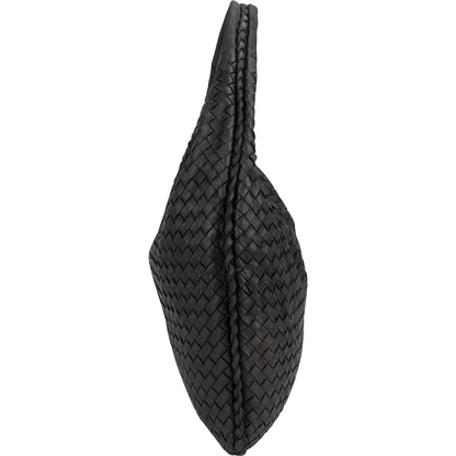 Bottega Intrecciato Leather Belly Hobo Shoulder Bag