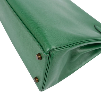 Hermès veau Courchevel Leather Kelly Sellier 32 Handbag