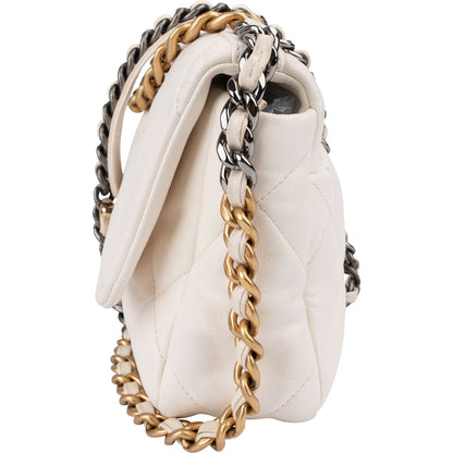 Chanel 19 Quilted Lambskin Chanel Single Flap Crossbody Bag
