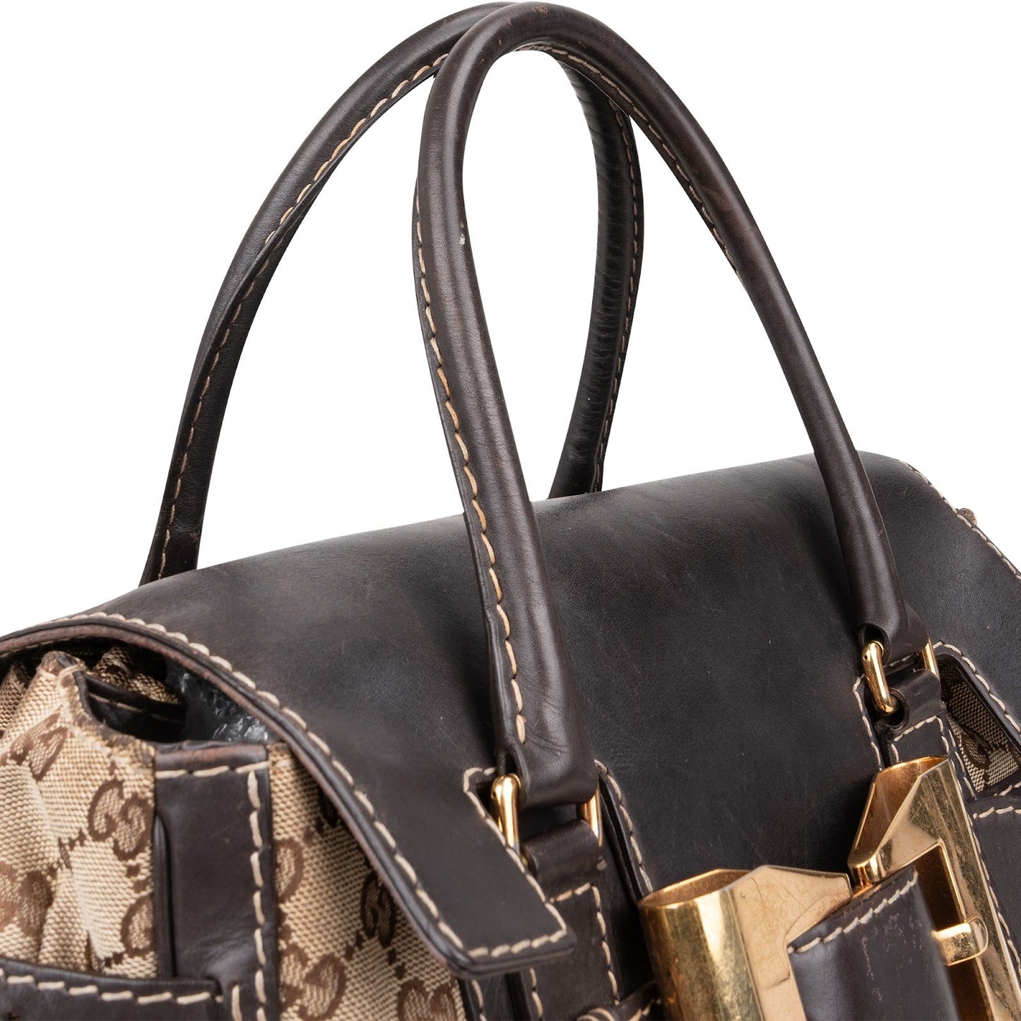 Gucci GG Monogram Hysteria Top Handle Handbag