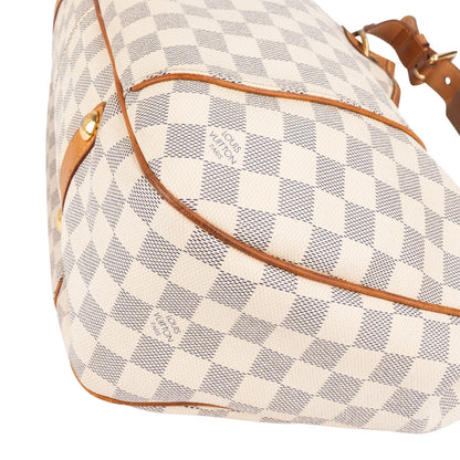 Louis Vuitton Monogram Damier Azur Canvas Galliera PM Shoulder Bag