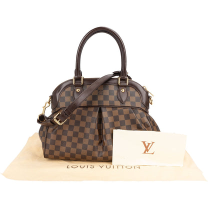 Louis Vuitton Monogram Damier Ebene Trevi PM Handbag