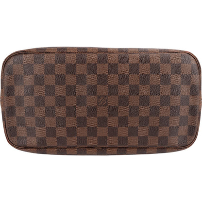 Louis Vuitton Monogram Damier Ebene Canvas Neverfull MM Shoulder Bag