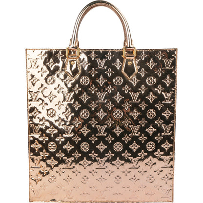 Louis Vuitton Limited Monogram Miroir Metallic Sac Plat Handbag