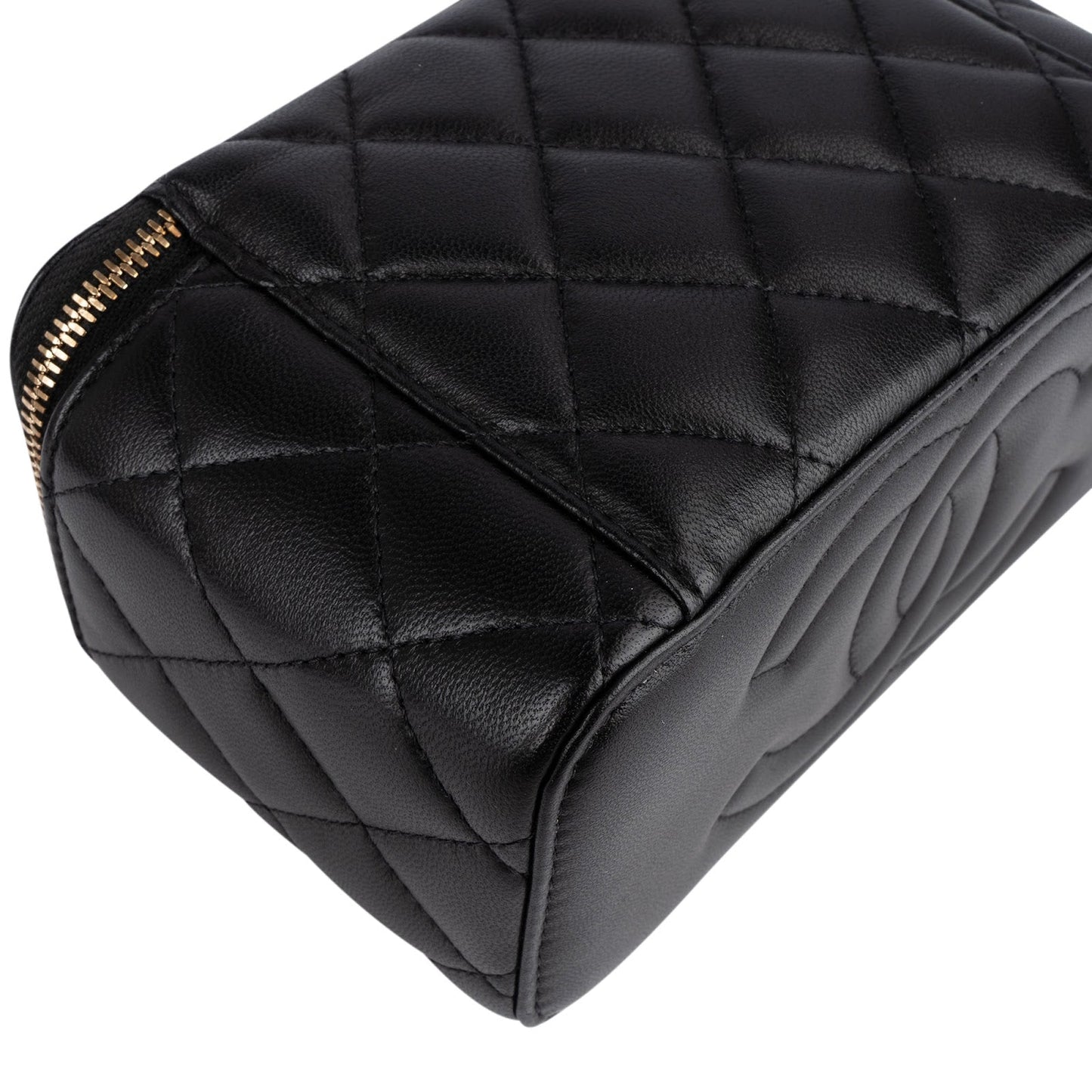 Chanel Quilted Lambskin Vanity Adjustable Crossbody Bag