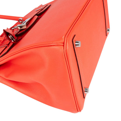 Hermès Coral Epsom Leather Birkin 30 Handbag