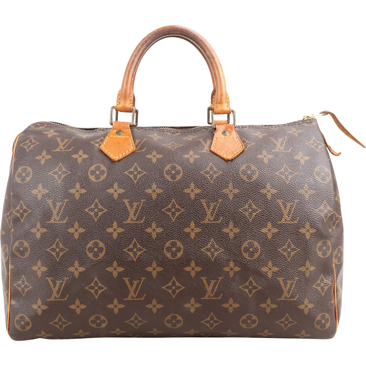 Louis Vuitton Monogram Canvas Speedy 35 Handbag