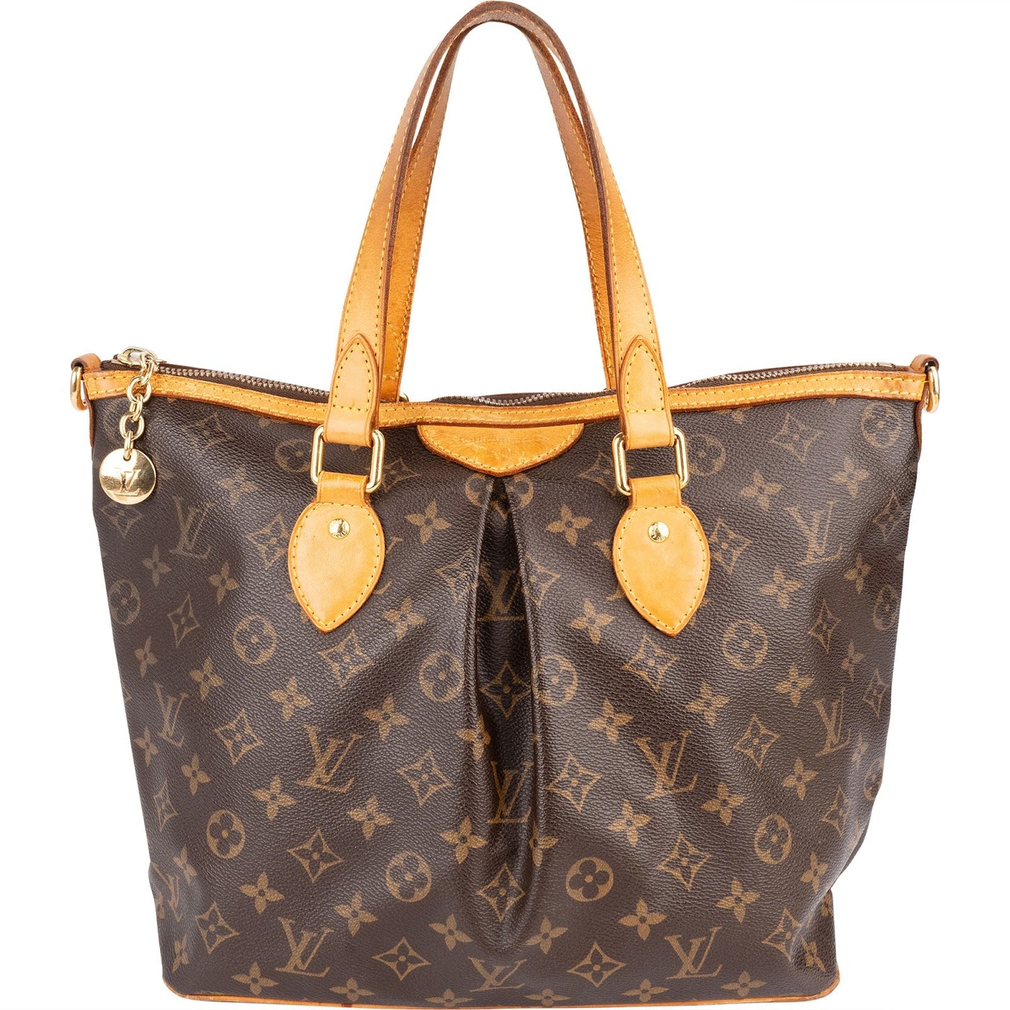 Louis Vuitton Canvas Monogram Palermo PM Handbag