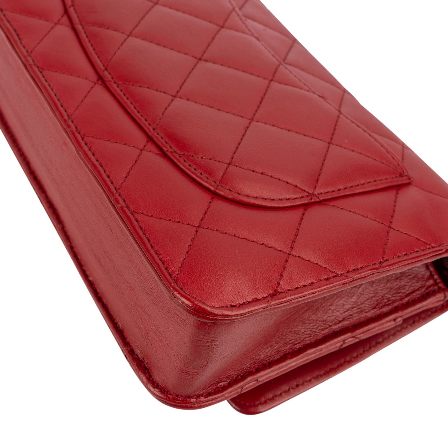 Chanel Quilted Lambskin Wallet on Chain Crossbody Bag