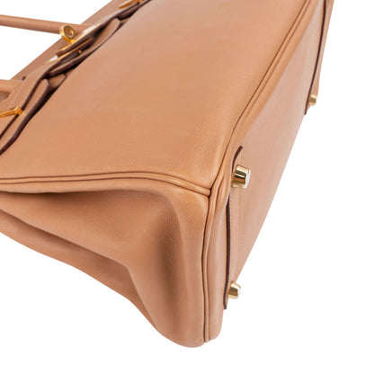 Hermès Natural Swift Leather Birkin 30 Handbag