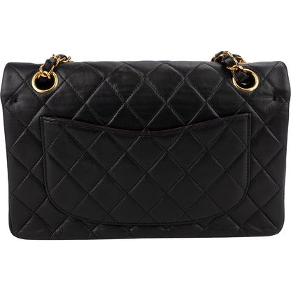 Chanel Quilted Lambskin 24K Small Double Flap Shoulder Bag
