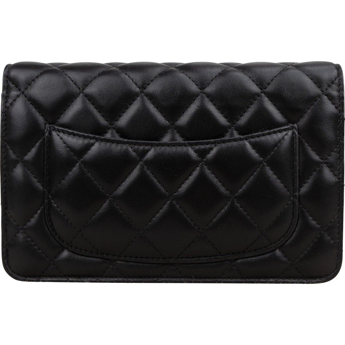 Chanel Quilted Lambskin Wallet on Chain Crossbody Bag