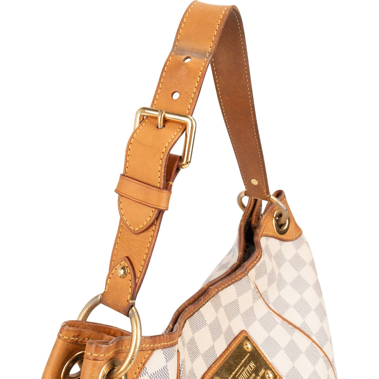 Louis Vuitton Monogram Damier Azur Canvas Galliera PM Shoulder Bag