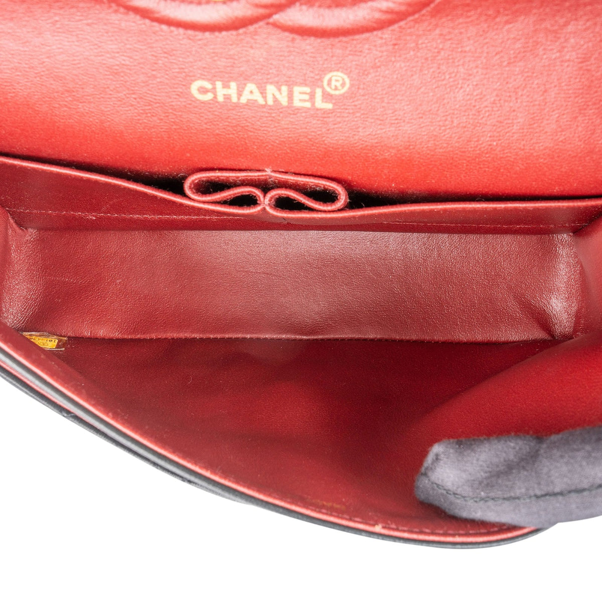 Chanel Quilted Lambskin Medium 24K Gold Double Flap Shoulder Bag