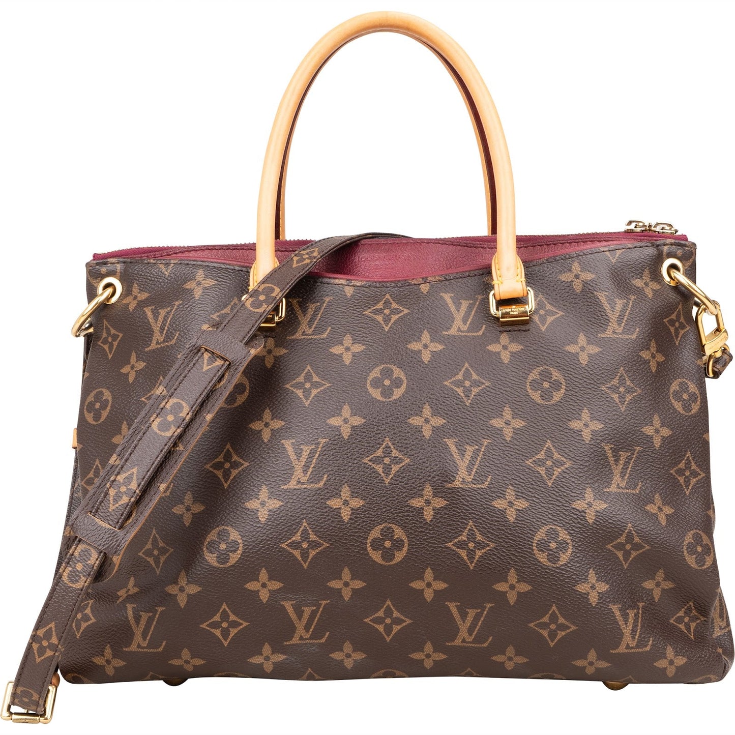 Louis Vuitton Monogram Canvas Pallas MM Handbag