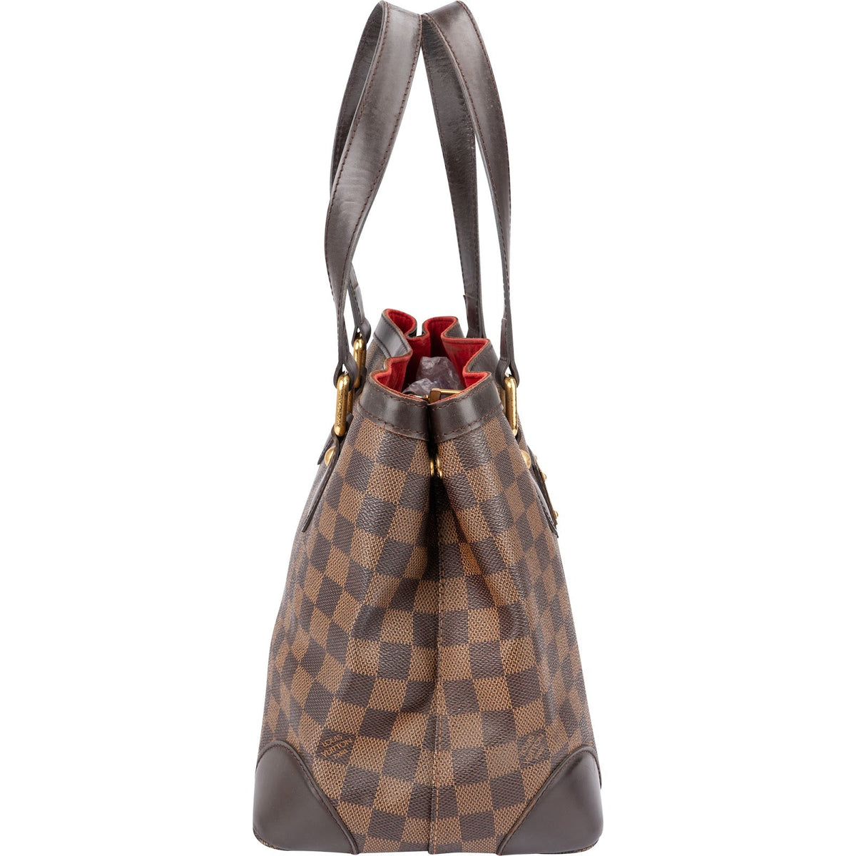 Louis Vuitton Monogram Damier Ebene Hamstead PM Handbag