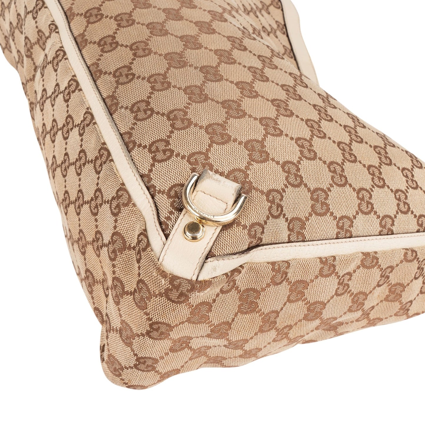 Gucci Monogram GG Canvas Abbey Handbag