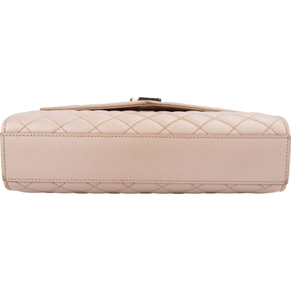 Yves Saint Laurent Grain De Poudre Matelassé Medium Envelope Crossbody Bag