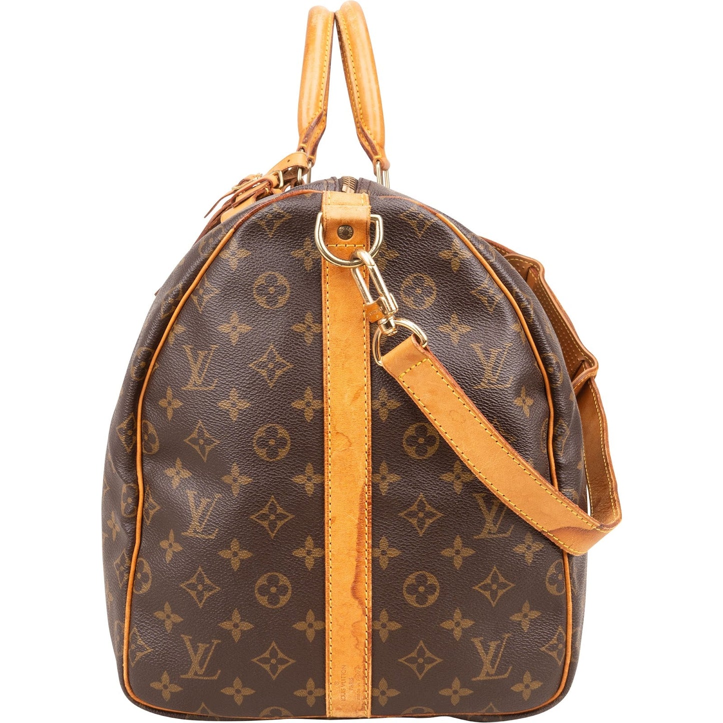 Louis Vuitton Monogram Canvas Keepall 55 Bandoulière Travel Bag