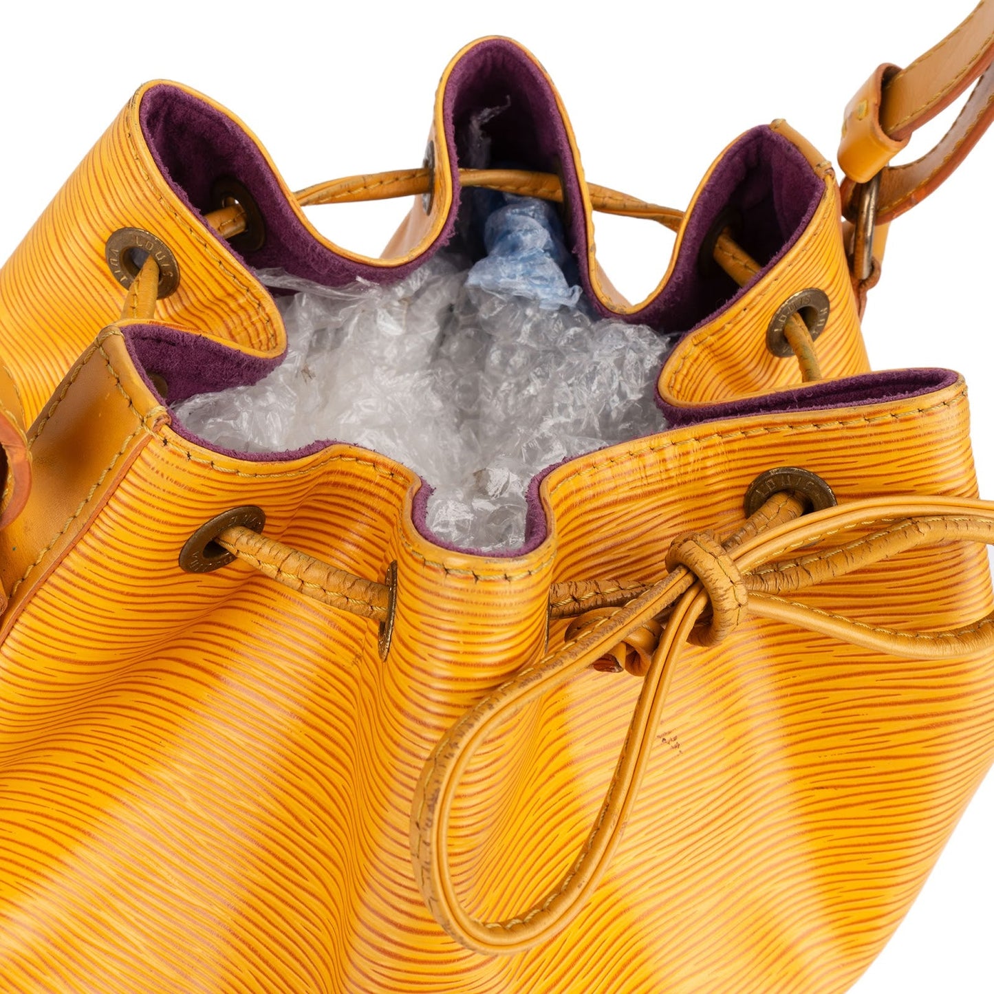 Louis Vuitton Yellow Epi Leather Sac Noé Petit Shoulder Bag