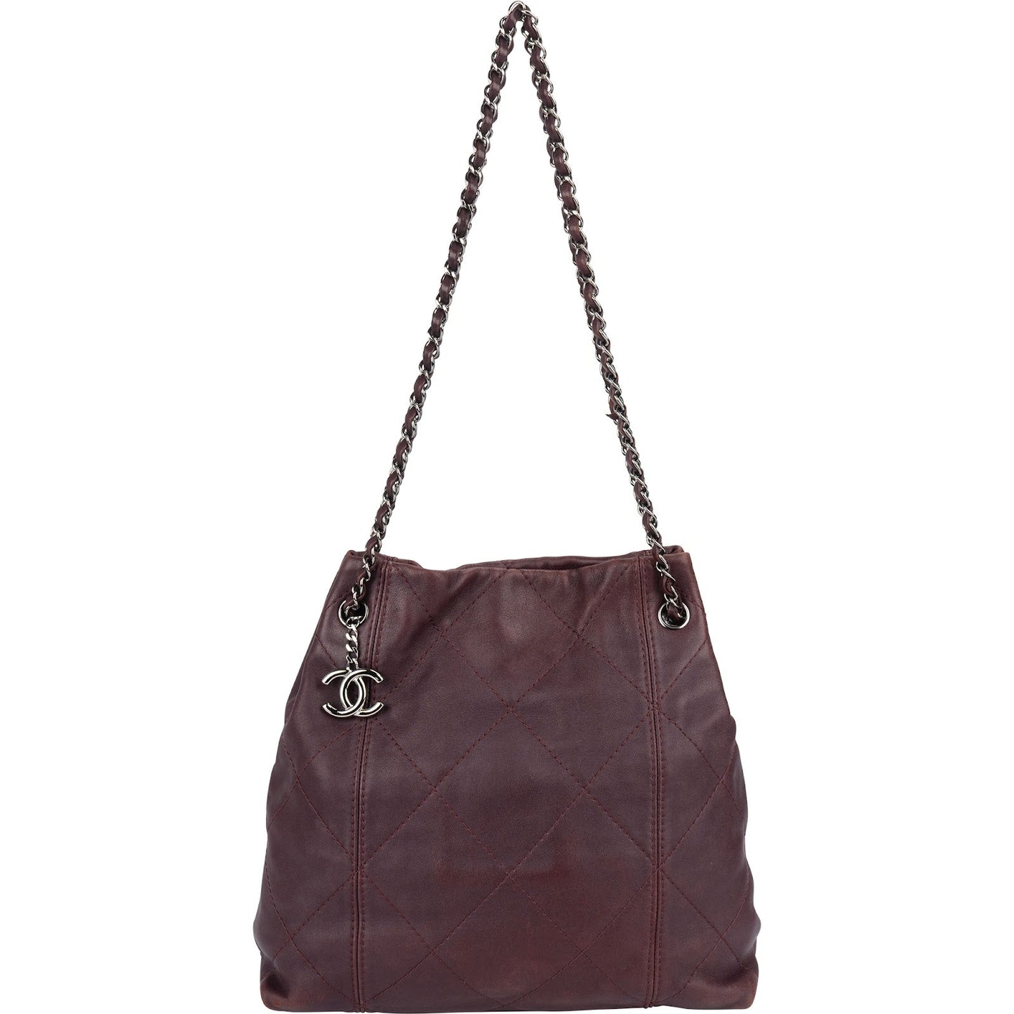 Chanel Soft Stitching Lambskin in The Mix Tote Crossbody Bag