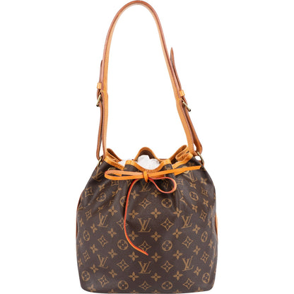 Louis Vuitton Monogram Canvas Sac Noé Petit Shoulder Bag