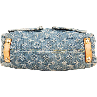 Louis Vuitton Monogram Denim Baggy PM Shoulder Bag