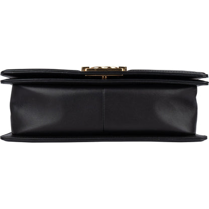 Chanel Quilted Chevron Boy Single Flap Crossbody Bag