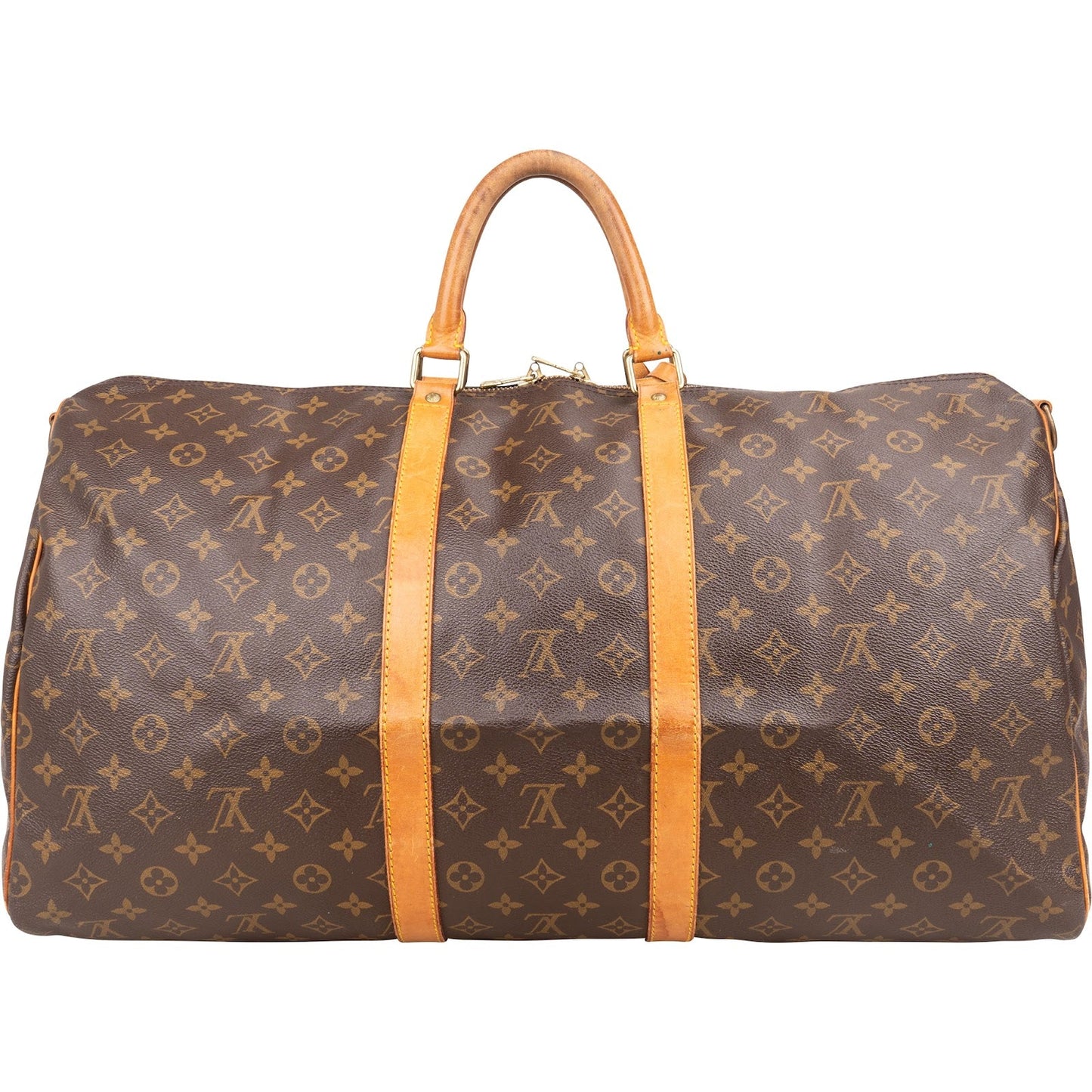 Louis Vuitton Monogram Canvas Keepall 55 Bandoulière Travel Bag
