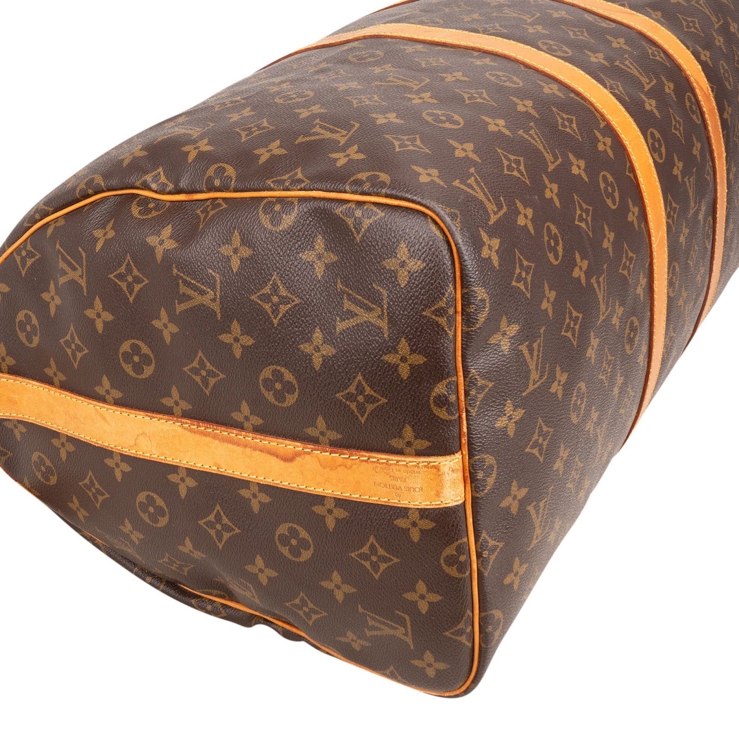 Louis Vuitton Monogram Canvas Keepall 55 Bandoulière Travel Bag