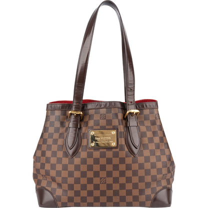 Louis Vuitton Monogram Damier Ebene Hampstead GM Shoulder Bag