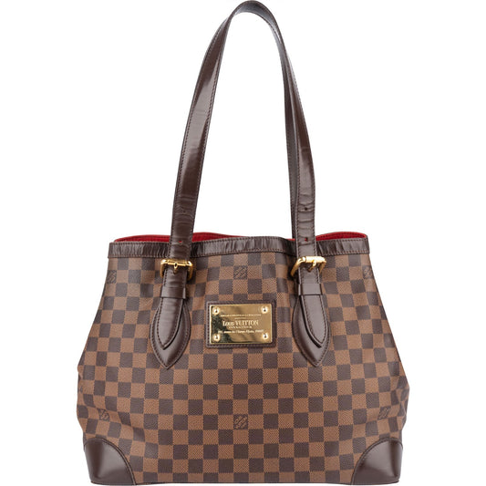 Louis Vuitton Monogram Damier Ebene Hampstead GM Shoulder Bag