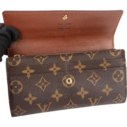 Louis Vuitton Monogram Canvas Sarah Wallet