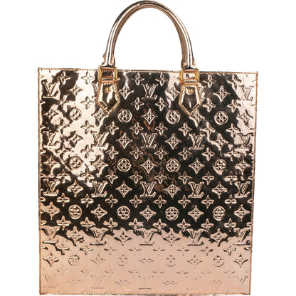 Louis Vuitton Limited Monogram Miroir Metallic Sac Plat Handbag