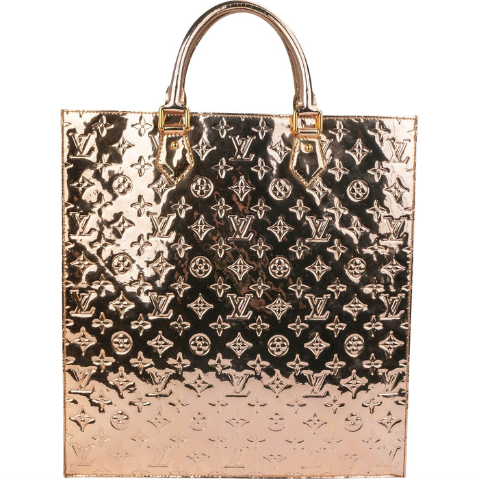Louis Vuitton Limited Monogram Miroir Metallic Sac Plat Handbag