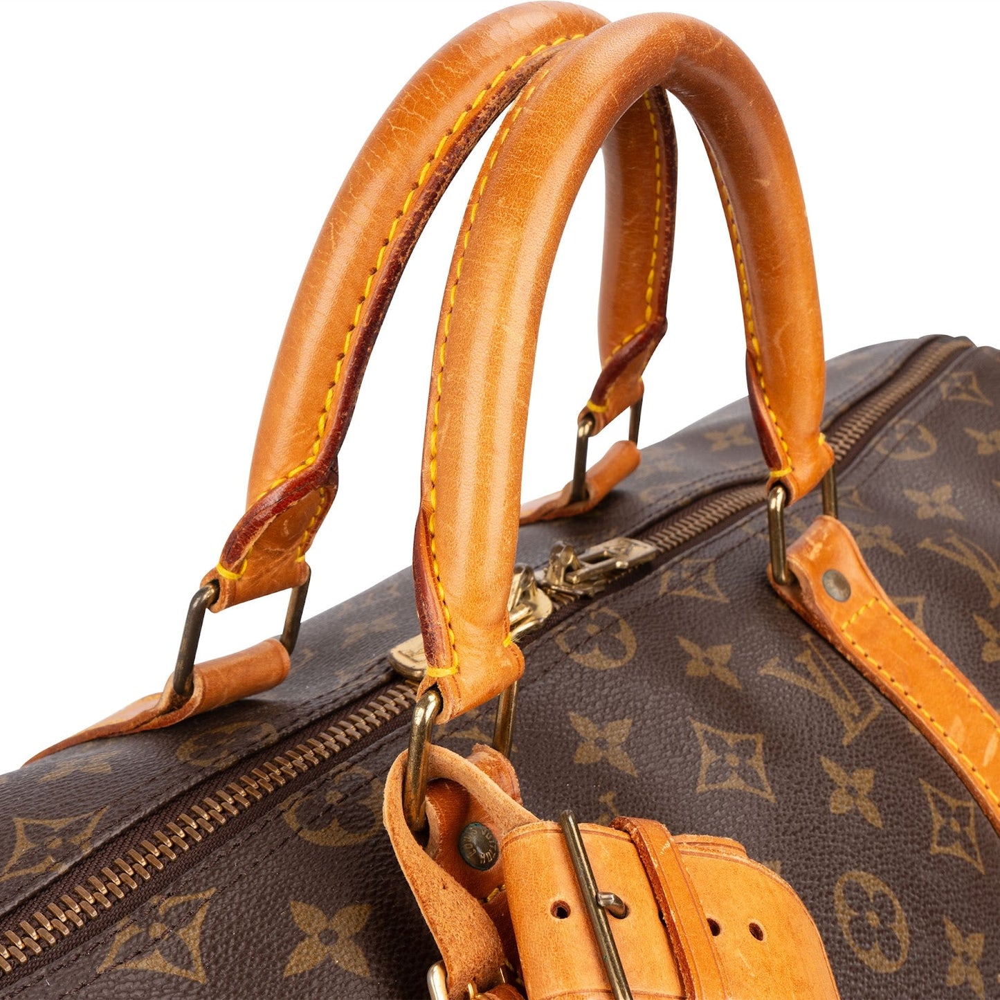 Louis Vuitton Monogram Canvas Keepall 50 Travel Bag