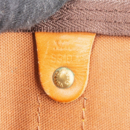 Louis Vuitton Monogram Canvas Keepall 60 Bandoulière Travel Bag