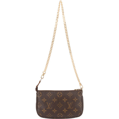 Louis Vuitton Monogram Canvas Mini Pochette Accessoires Shoulder Bag