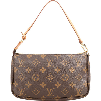 Louis Vuitton Monogram Canvas Pochette Accessoires Handbag