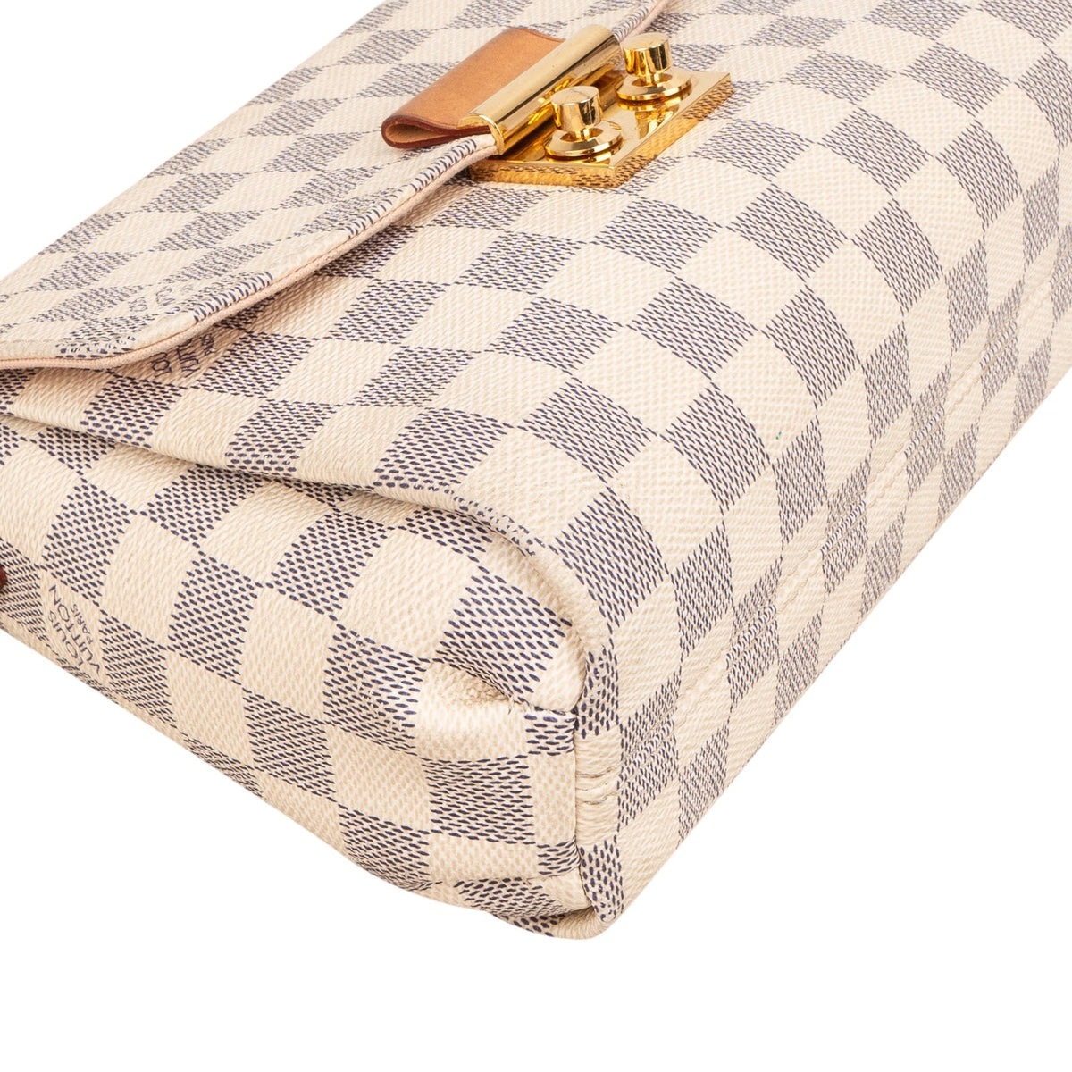 Louis Vuitton Monogram Damier Azur Croisette Handbag