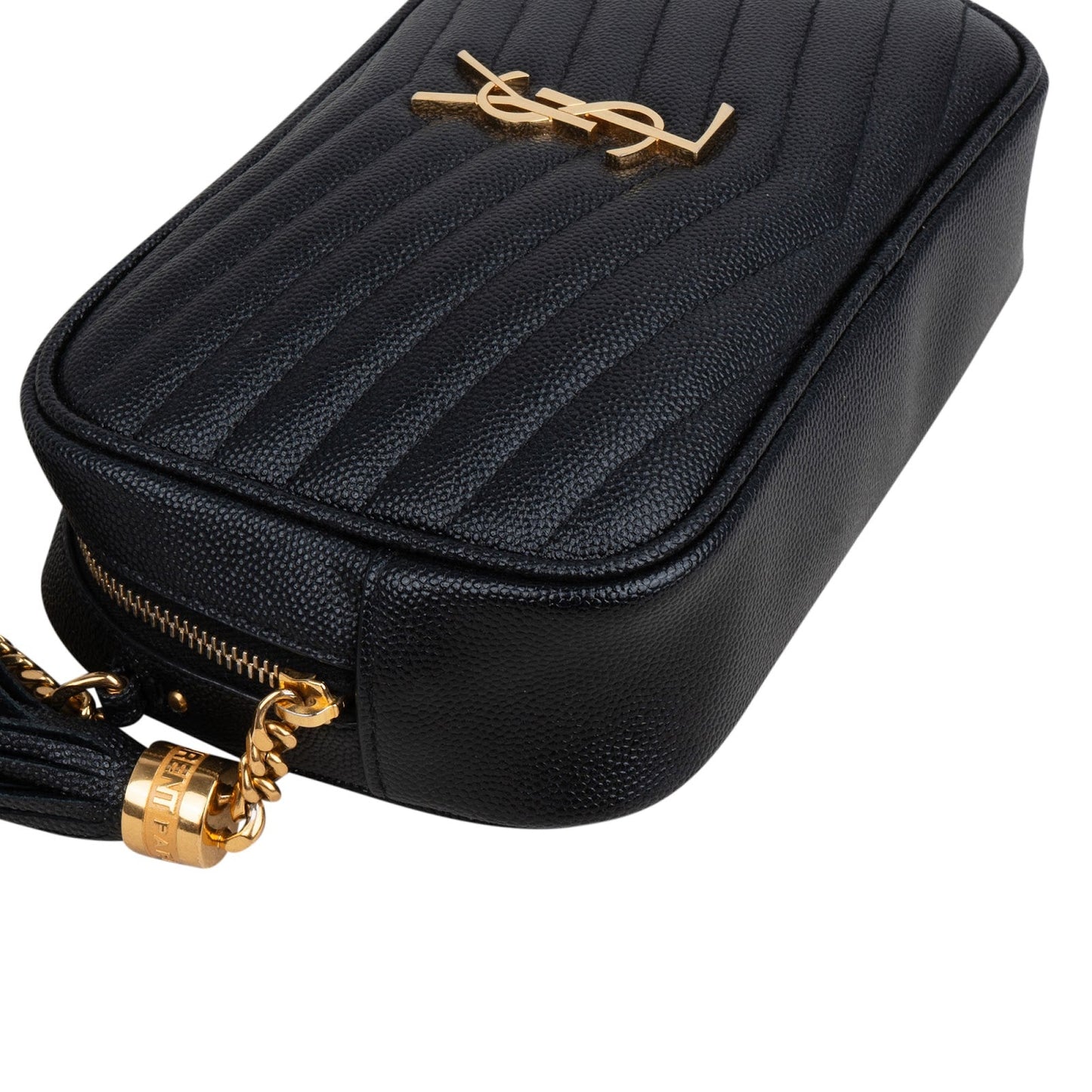 Saint Laurent Quilted Leather Lou Camera Crossbody Bag